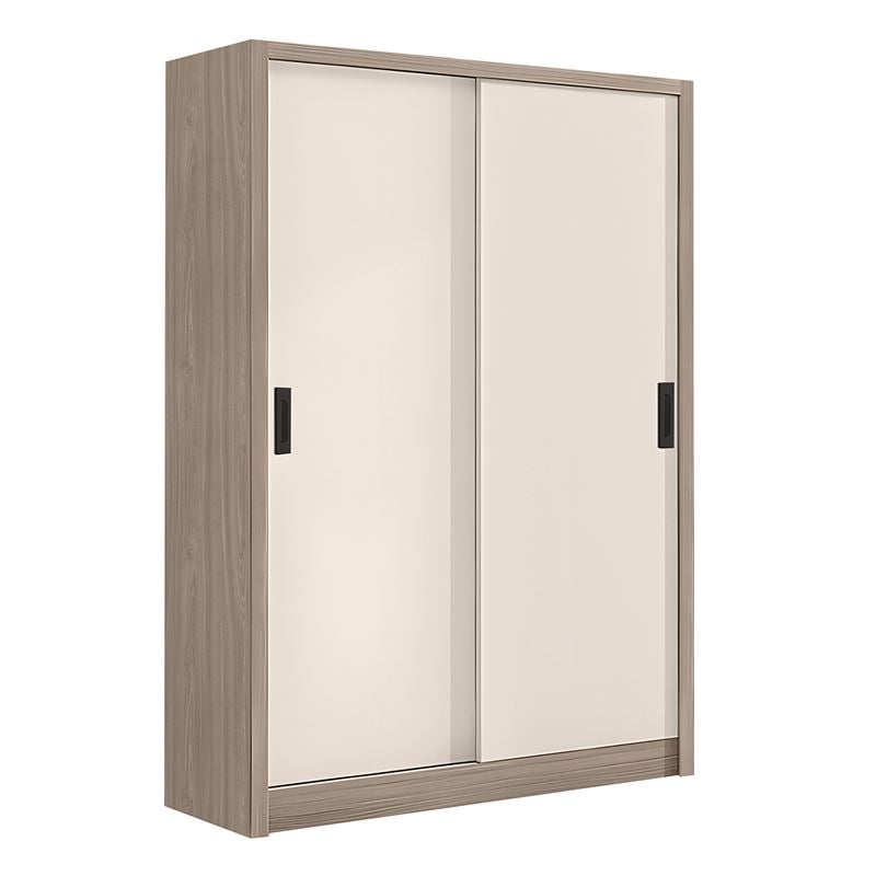 WOODWELL Ε7355,2VANITY Ντουλάπα Δίφυλλη – Συρόμενη, Αποχρώσεων Sonoma Oak & Cream 160x60x200cm Ε7355,2 WOODWELL Ε7355,2VANITY Ντουλάπα Δίφυλλη – Συρόμενη, Αποχρώσεων Sonoma Oak & Cream 160x60x200cm Ε7355,2