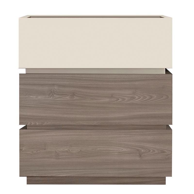 WOODWELL Ε7352,2VANITY Συρταριέρα 3 Συρτάρια Αποχρώσεων Sonoma Oak & Cream, με Αποσπώμενα χρωματικά Μέρη 60x40x66cm Ε7352,2 WOODWELL Ε7352,2VANITY Συρταριέρα 3 Συρτάρια Αποχρώσεων Sonoma Oak & Cream, με Αποσπώμενα χρωματικά Μέρη 60x40x66cm Ε7352,2