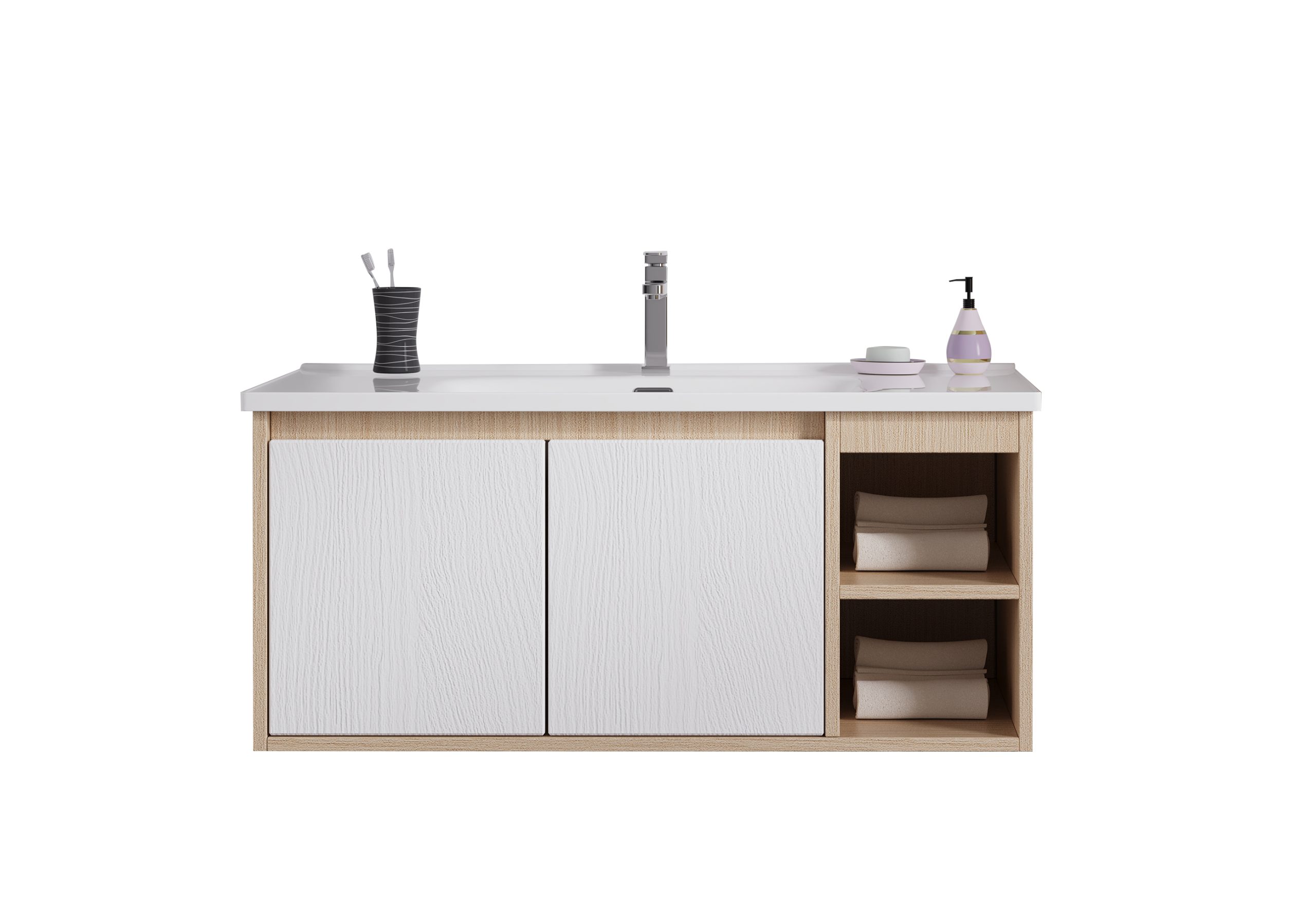 ΣΕΤ ΠΑΓΚΟΥ VERA 100cm χρ.WHITE/SONOMA S3BVER100WHS S3BVER100WHS ΣΕΤ ΠΑΓΚΟΥ VERA 100cm χρ.WHITE/SONOMA S3BVER100WHS S3BVER100WHS