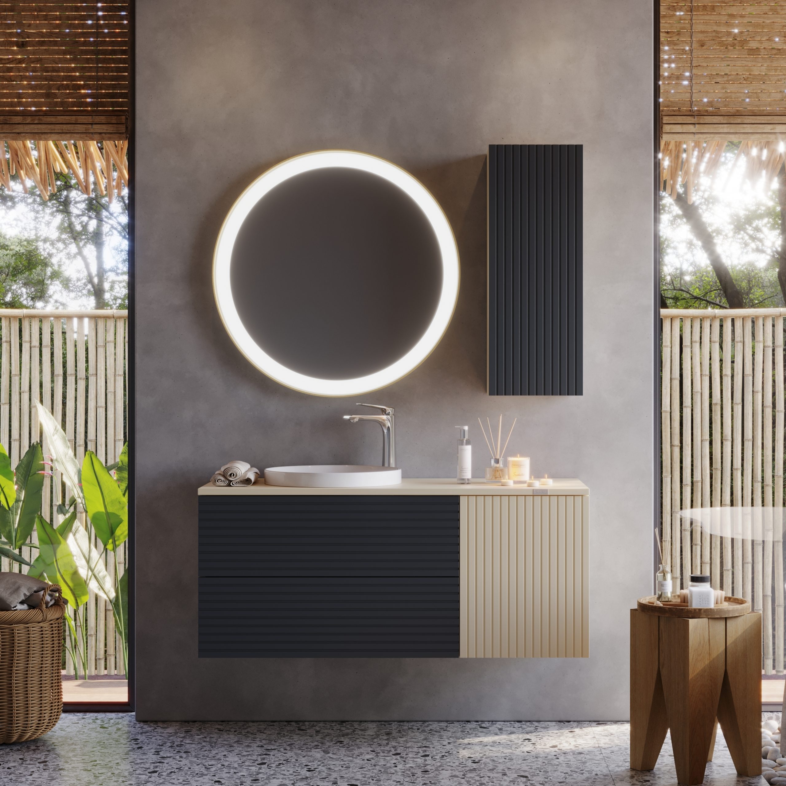 Σετ Έπιπλο Μπάνιου VIEN Ανθρακί MDF 18mm Λάκα 120 9SVIE120ANBM 9SVIE120ANBM Σετ Έπιπλο Μπάνιου VIEN Ανθρακί MDF 18mm Λάκα 120 9SVIE120ANBM 9SVIE120ANBM