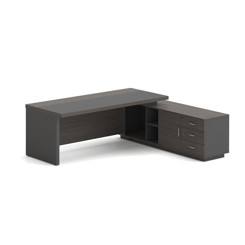 WOODWELL ΕΟ929,RVIP Γραφείο Δεξιά Γωνία, Απόχρωση Grey Walnut 180x90x75/180x50x62 cm ΕΟ929,R WOODWELL ΕΟ929,RVIP Γραφείο Δεξιά Γωνία, Απόχρωση Grey Walnut 180x90x75/180x50x62 cm ΕΟ929,R