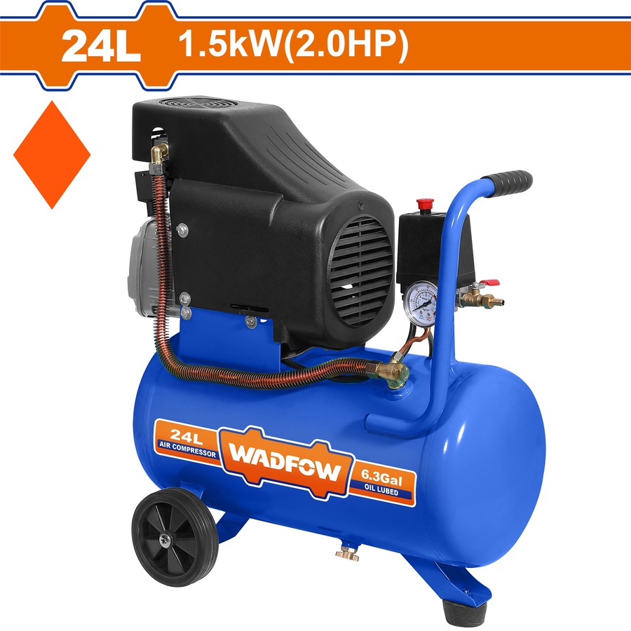 WADFOW ΑΕΡΟΣΥΜΠΙΕΣΤΗΣ ΛΑΔΙΟΥ 1.5kW / 2HP / 24Lit (WAP3A24) WADFOW ΑΕΡΟΣΥΜΠΙΕΣΤΗΣ ΛΑΔΙΟΥ 1.5kW / 2HP / 24Lit (WAP3A24)