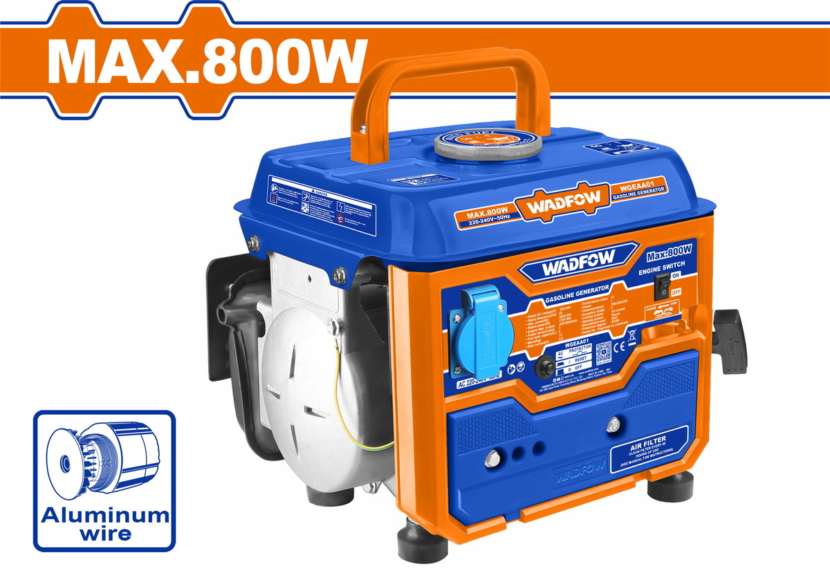 WADFOW ΗΛΕΚΤΡΟΓΕΝΝΗΤΡΙΑ ΒΕΝΖΙΝΗΣ 800W (WGEAA01) WADFOW ΗΛΕΚΤΡΟΓΕΝΝΗΤΡΙΑ ΒΕΝΖΙΝΗΣ 800W (WGEAA01)