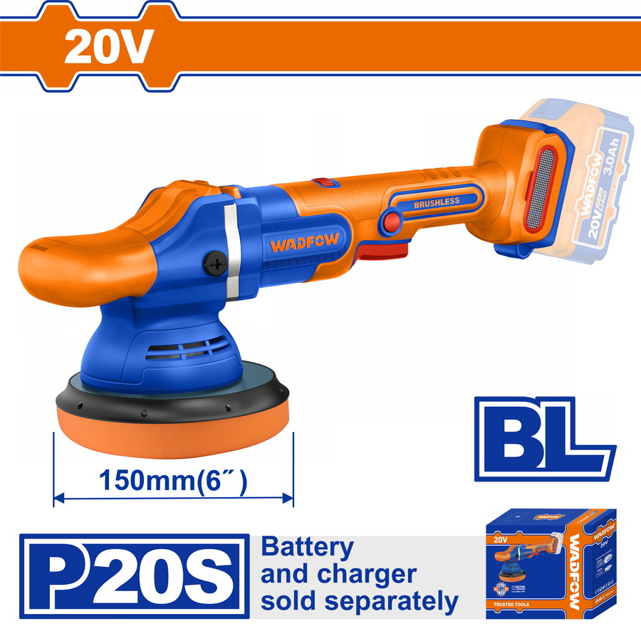WADFOW ΑΛΟΙΦΑΔΟΡΟΣ 150mm ΜΠΑΤ. Li-ion 20V ΧΩΡΙΣ ΜΠΑΤΑΡΙΑ & ΦΟΡΤΙΣΤΗ (WHL2B15) WADFOW ΑΛΟΙΦΑΔΟΡΟΣ 150mm ΜΠΑΤ. Li-ion 20V ΧΩΡΙΣ ΜΠΑΤΑΡΙΑ & ΦΟΡΤΙΣΤΗ (WHL2B15)