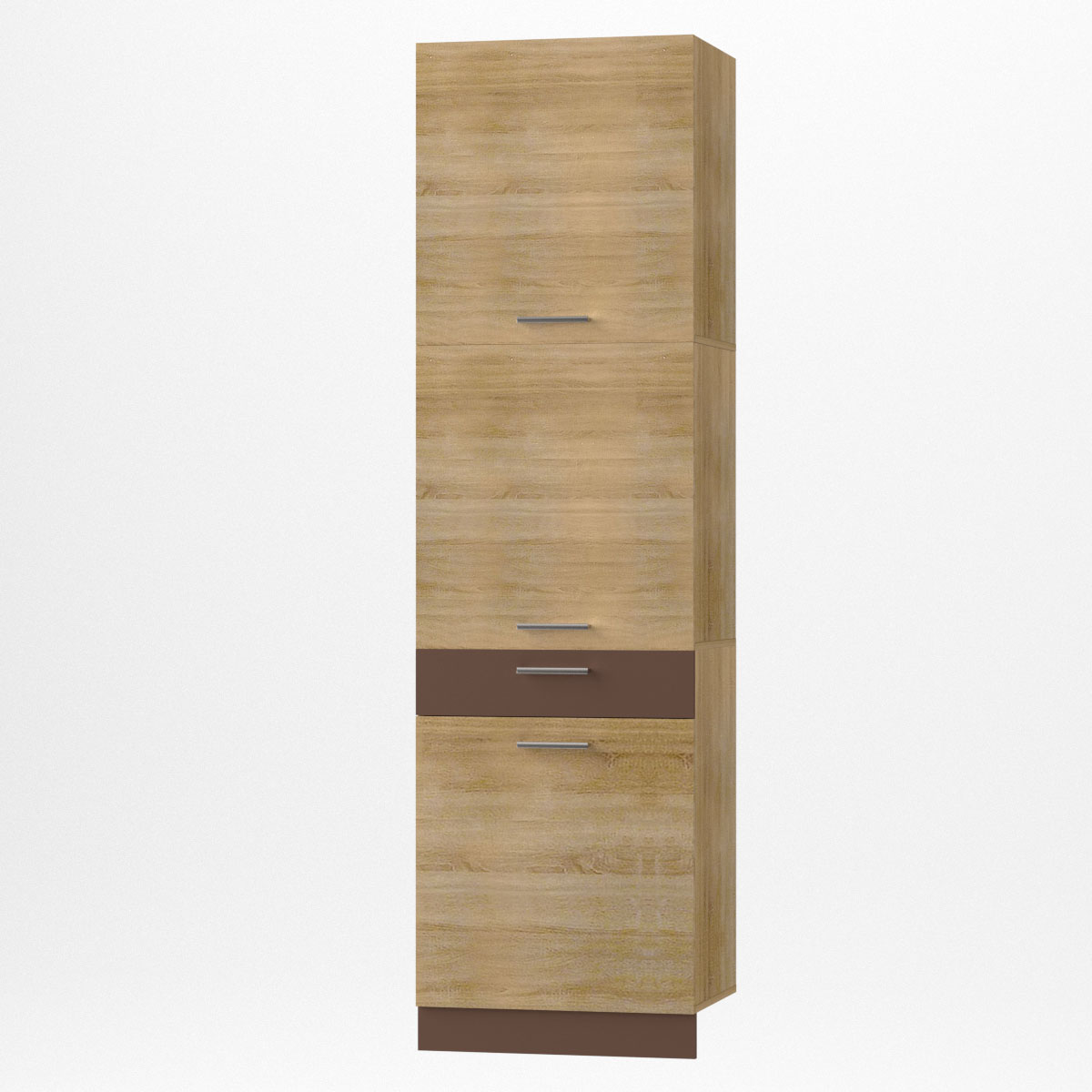Alina Μεγάλο ντουλάπι 60×55,6×213,3εκ Σονόμα-Μόκκα SO-AD60RV Alina Μεγάλο ντουλάπι 60×55,6×213,3εκ Σονόμα-Μόκκα SO-AD60RV