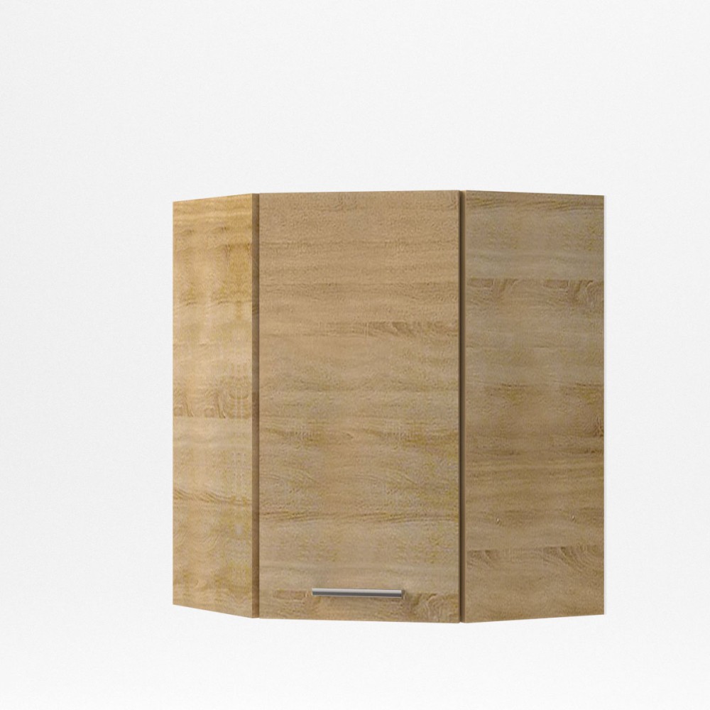ALINA Πάνω Ντουλάπι Γωνίας 60x60x30.5×71.8εκ Σονόμα-Μόκκα SO-AVU60 ALINA Πάνω Ντουλάπι Γωνίας 60x60x30.5×71.8εκ Σονόμα-Μόκκα SO-AVU60