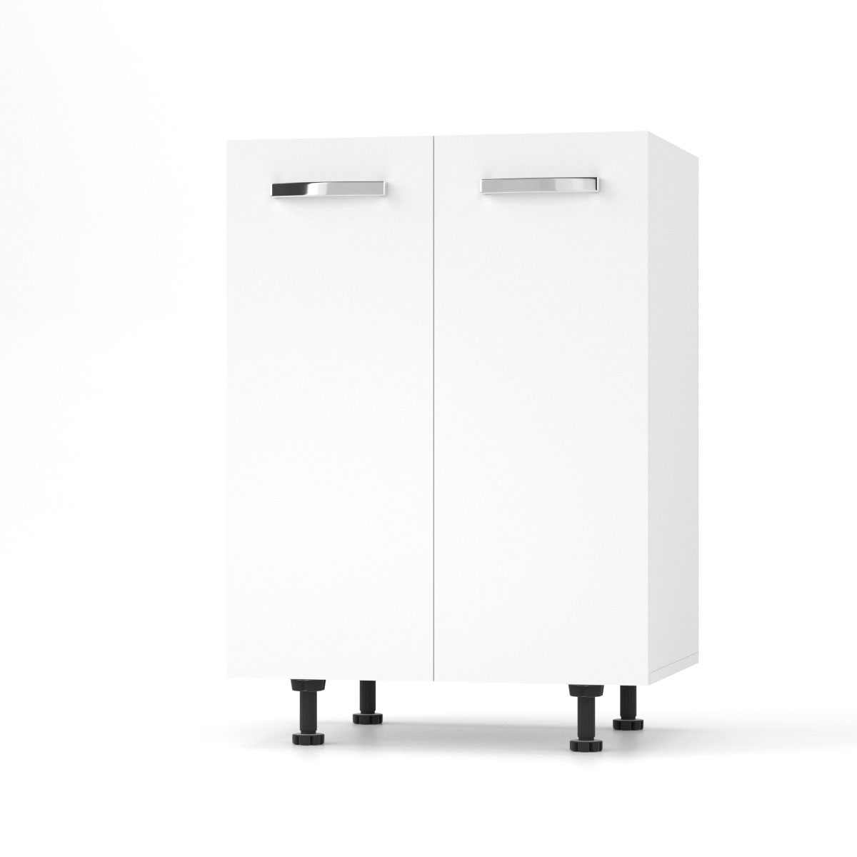 CHARLOTΤE Κάτω Ντουλάπι 60×46.5×82εκ με μεταλλικά χερούλια Λευκό SO-CD60W CHARLOTΤE Κάτω Ντουλάπι 60×46.5×82εκ με μεταλλικά χερούλια Λευκό SO-CD60W