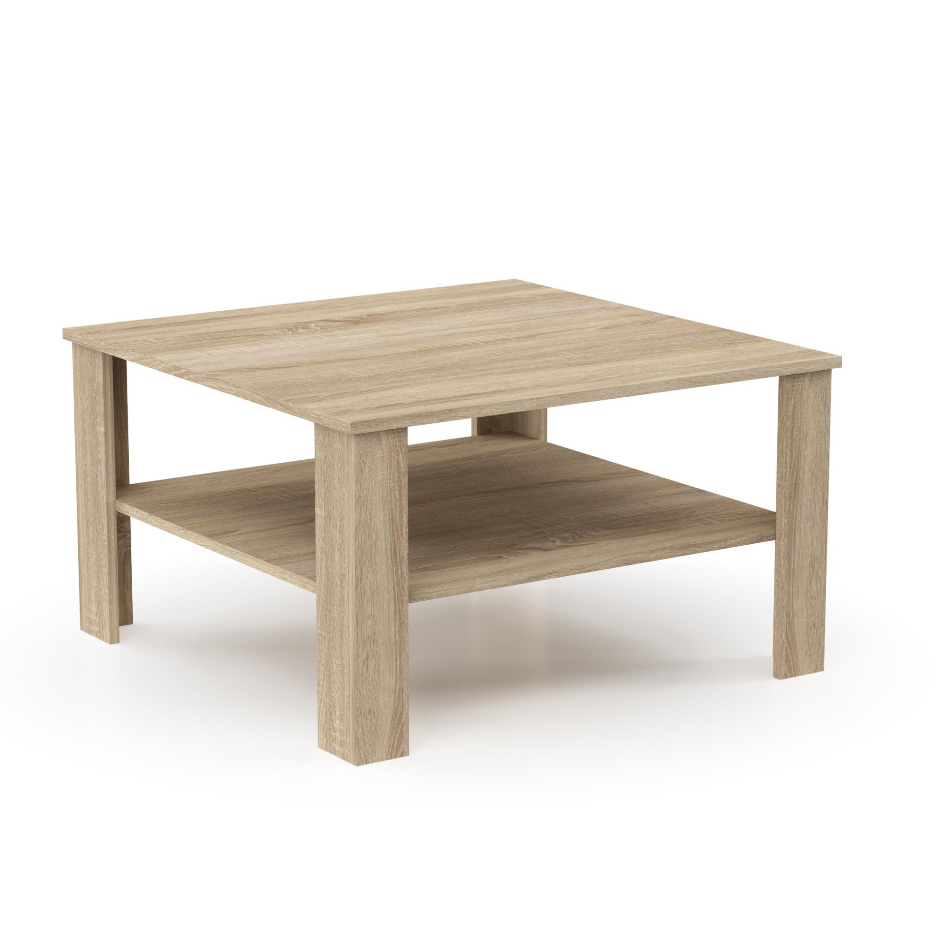 DΙNΑ Τραπέζι Σαλονιού 80x80x48cm Σονόμα TO-DINATABLE80