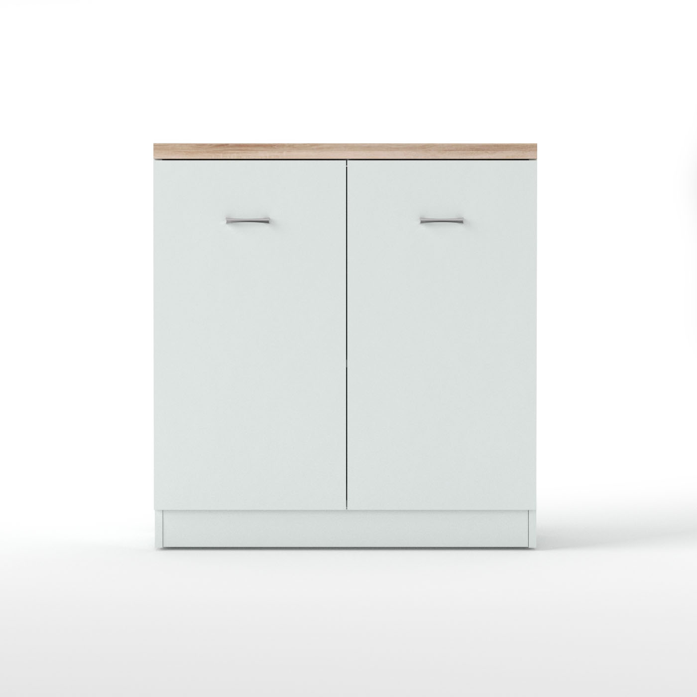 Κομότα KOM2D 80x33x85εκ Λευκή-Σονόμα TO-KOM2DWHIT