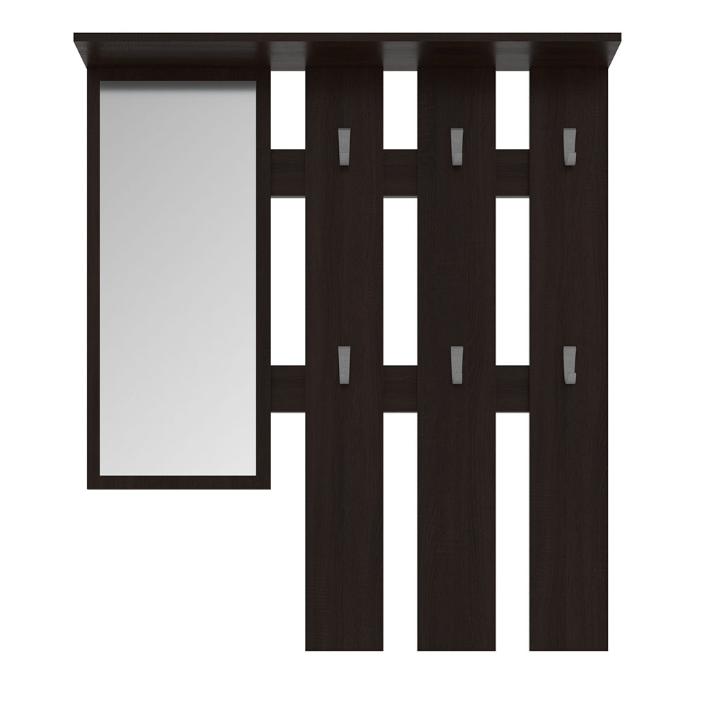 LUNA Κρεμάστρα με Καθρέπτη 100x15x113.2εκ Wenge TO-LUNAHANGERWEGE LUNA Κρεμάστρα με Καθρέπτη 100x15x113.2εκ Wenge TO-LUNAHANGERWEGE