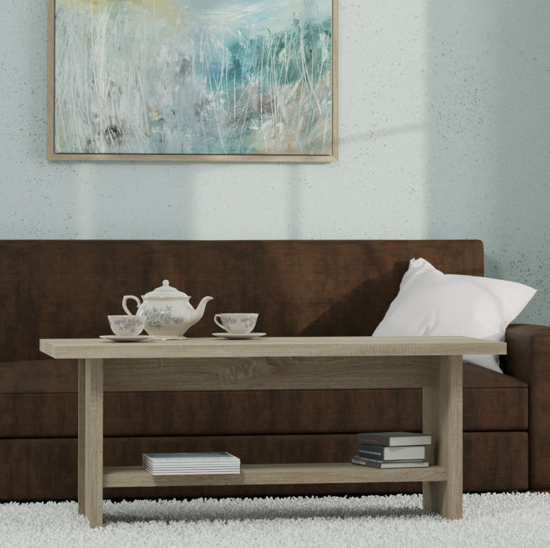 Τραπεζάκι σαλονιού Norton 120x60x50cm TO-NORTLAW120