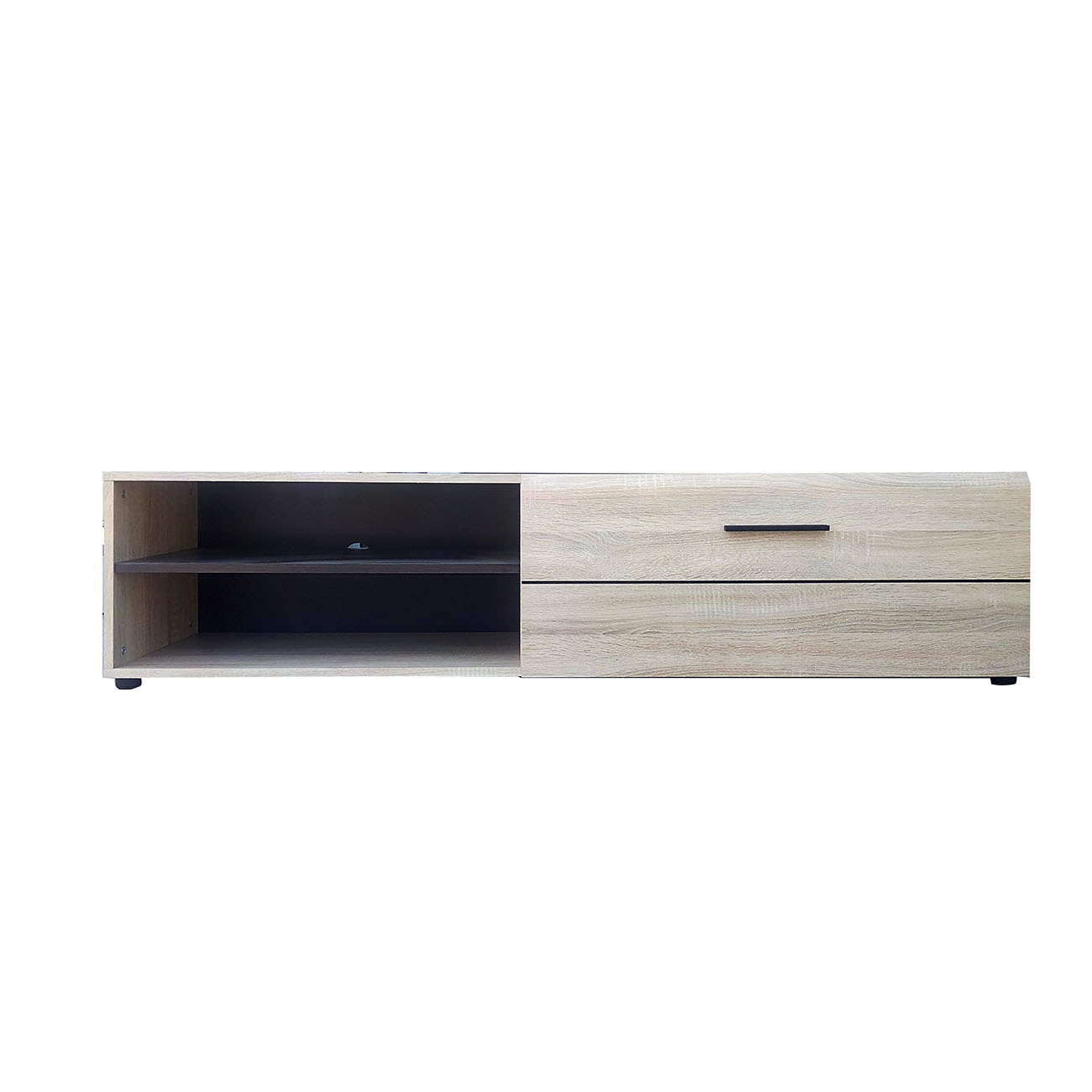 Έπιπλο TV Solo 163x41x38cm Sonoma με Wenge και MDF Καμπυλωτό τελείωμα στις πόρτες TO-SOLOTV1D Έπιπλο TV Solo 163x41x38cm Sonoma με Wenge και MDF Καμπυλωτό τελείωμα στις πόρτες TO-SOLOTV1D