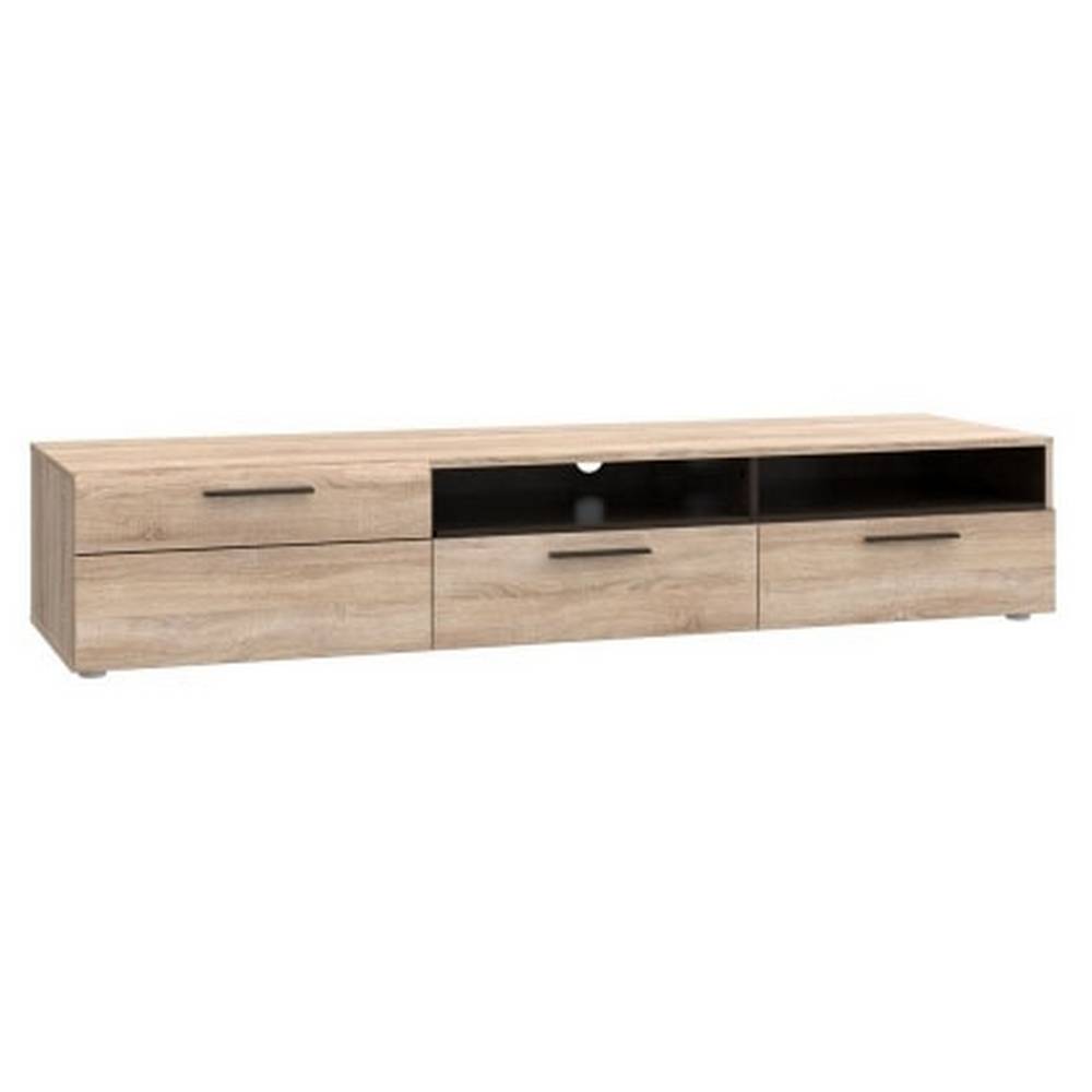 Έπιπλο TV Solo 180x52x34cm δεξί Sonoma-Wenge MDF Καμπυλωτό τελείωμα στις πόρτες TO-SOLOTV2S1DP Έπιπλο TV Solo 180x52x34cm δεξί Sonoma-Wenge MDF Καμπυλωτό τελείωμα στις πόρτες TO-SOLOTV2S1DP
