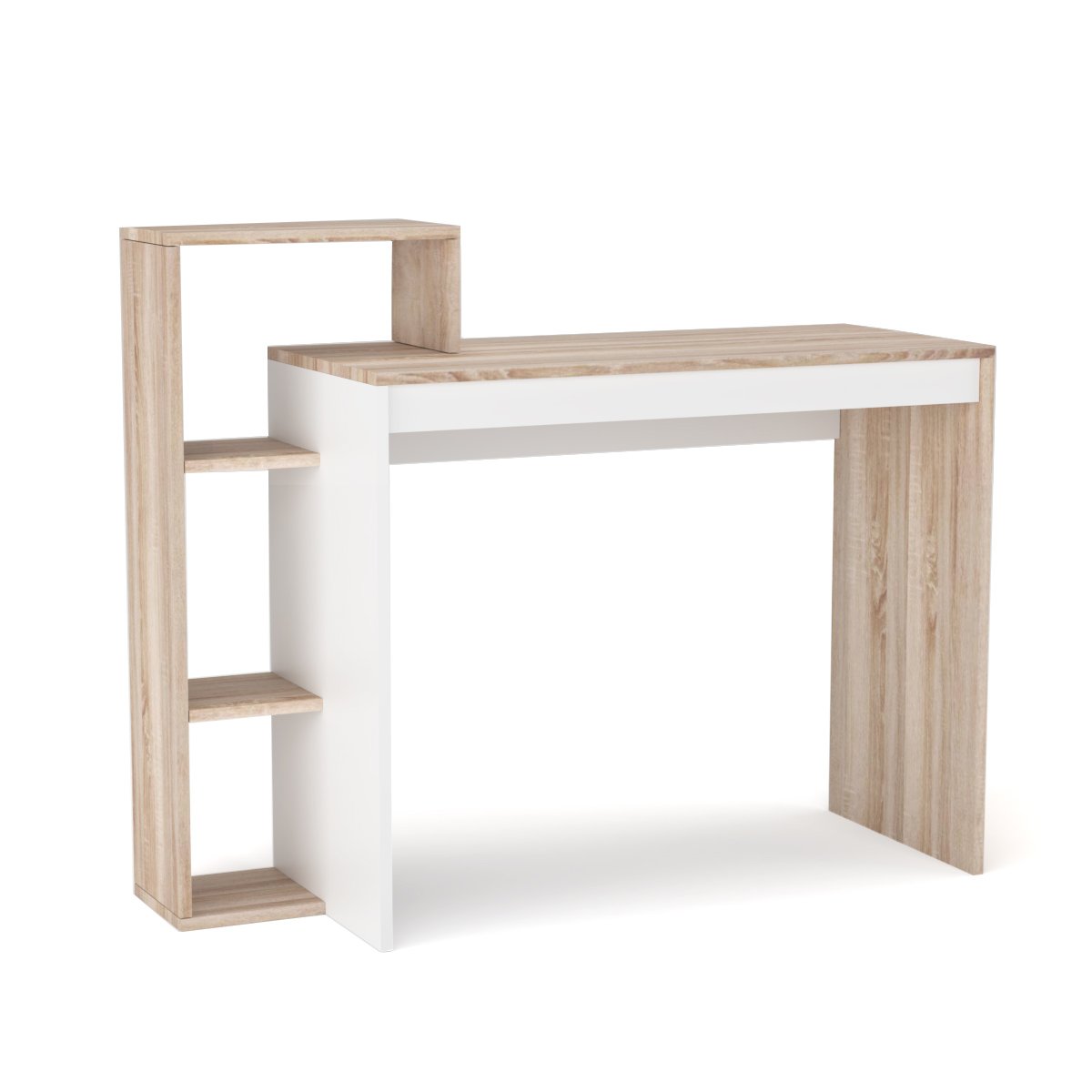 Γραφείο 110ΝSΟ Sonoma-Λευκό 110x40x90cm TO-TAB110NSO Γραφείο 110ΝSΟ Sonoma-Λευκό 110x40x90cm TO-TAB110NSO