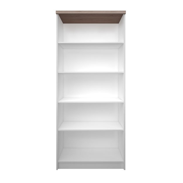 Βιβλιοθήκη Top Mix 80x33x183cm Λευκό-Σονόμα TO-TOP80-183W Βιβλιοθήκη Top Mix 80x33x183cm Λευκό-Σονόμα TO-TOP80-183W