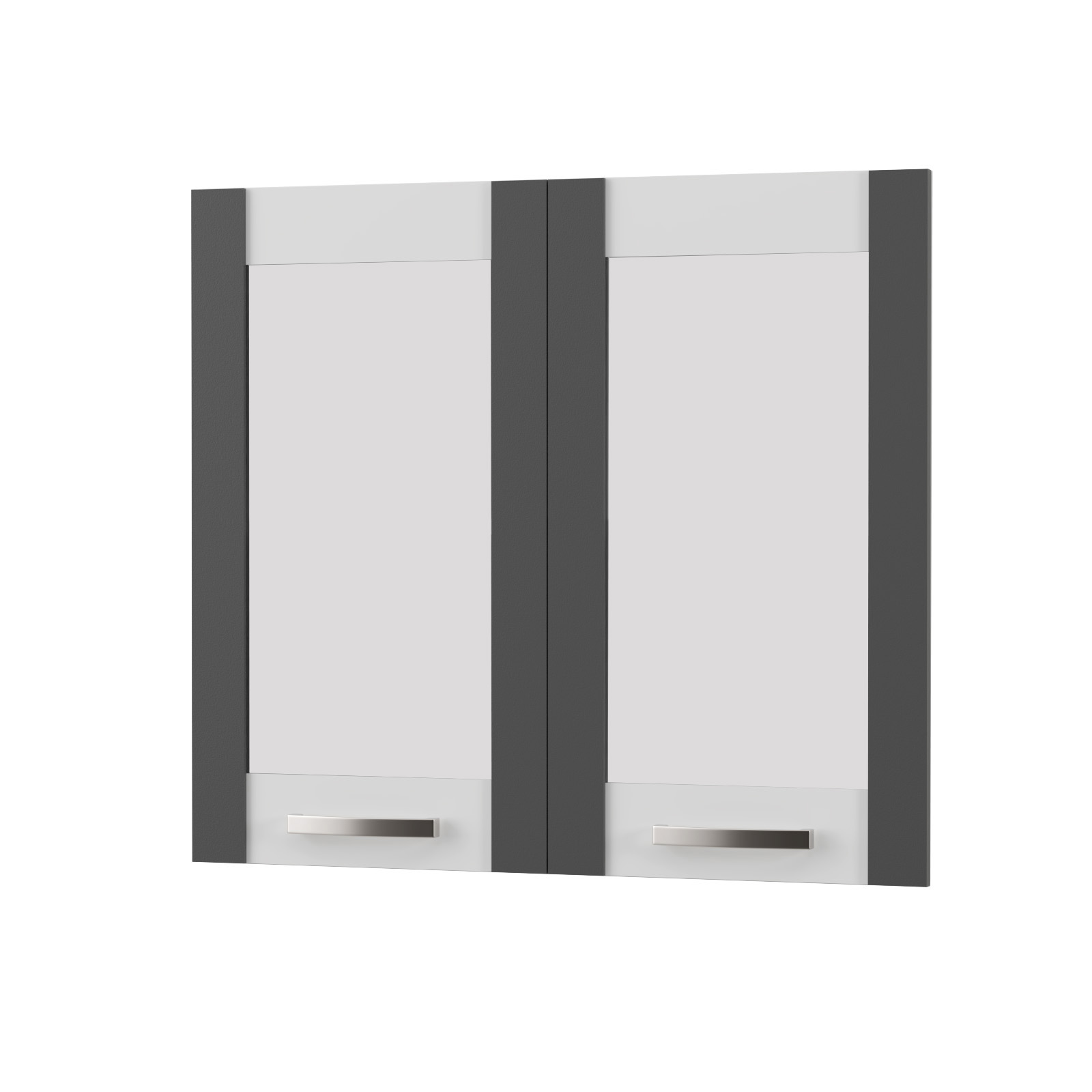 Άνω Πορτάκια-Τζάμι Charlotte Γραφίτη 80×71.8×1.6cm SO-CV80G-3 Άνω Πορτάκια-Τζάμι Charlotte Γραφίτη 80×71.8×1.6cm SO-CV80G-3