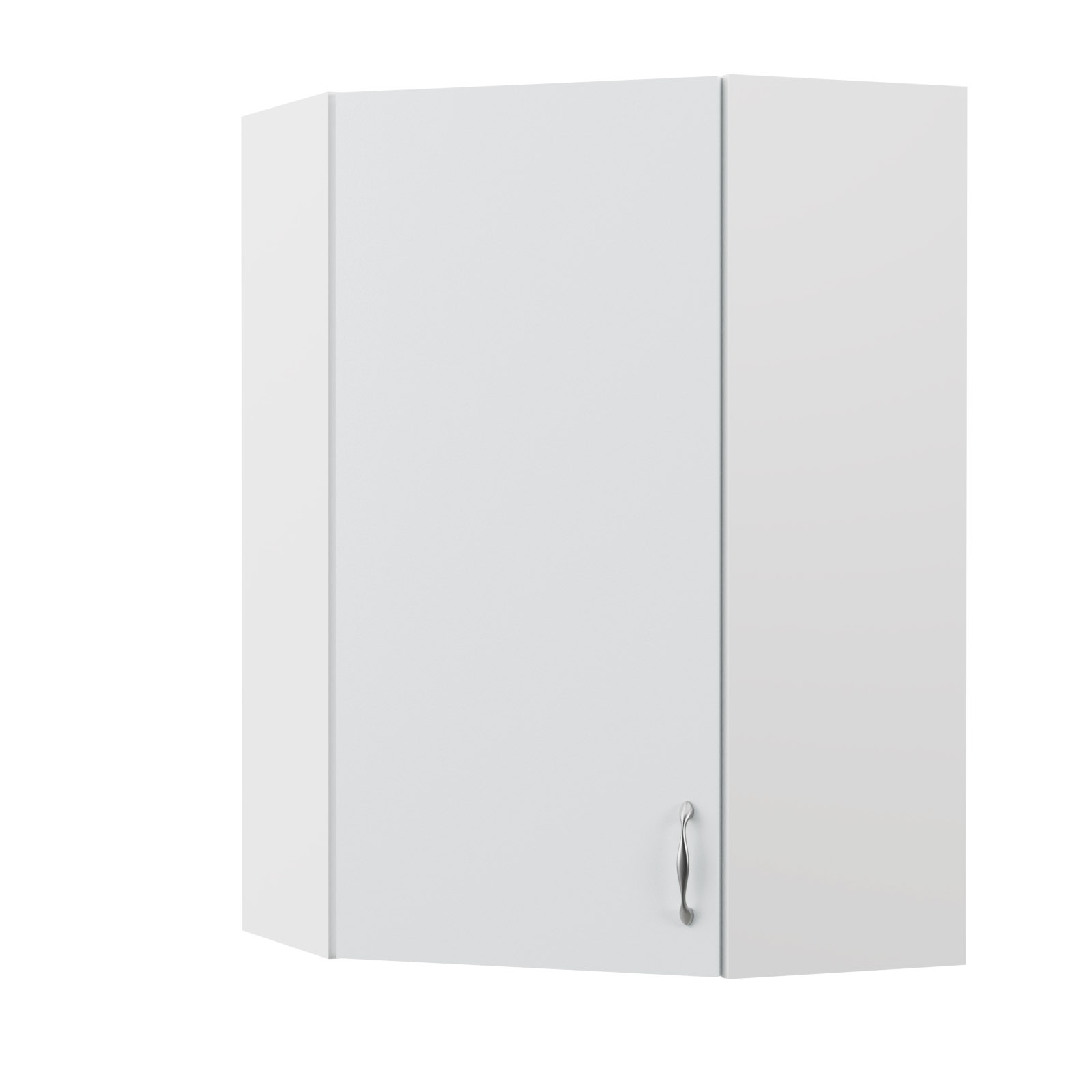 Modest Πάνω Ντουλάπι Γωνιακό Λευκό 60-60x30x92cm GR-101-00200 Modest Πάνω Ντουλάπι Γωνιακό Λευκό 60-60x30x92cm GR-101-00200