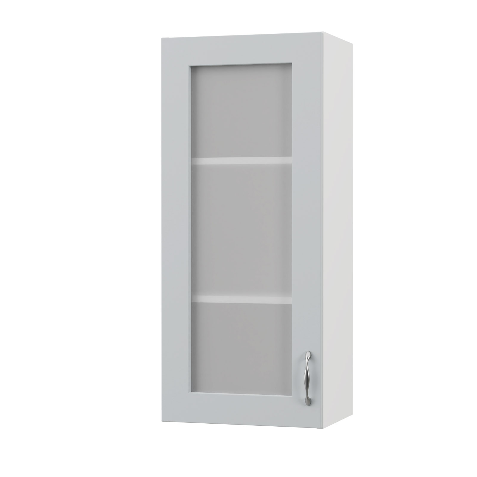 Modest Πάνω Ντουλάπι-Βιτρίνα Γκρι 40x30x92cm GR-101-00186 Modest Πάνω Ντουλάπι-Βιτρίνα Γκρι 40x30x92cm GR-101-00186