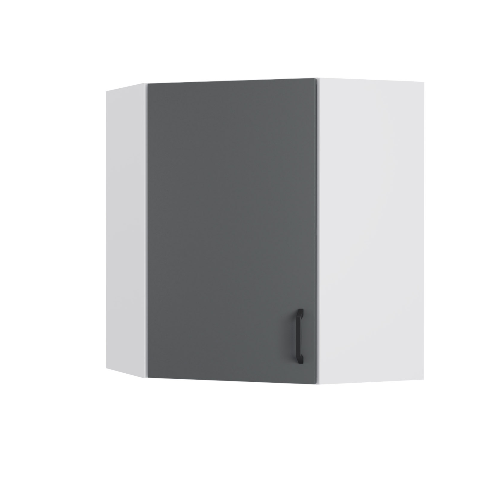 Modest Πάνω Ντουλάπι Γωνιακό Ανθρακί 60-60x30x72cm WC6072M03 Modest Πάνω Ντουλάπι Γωνιακό Ανθρακί 60-60x30x72cm WC6072M03