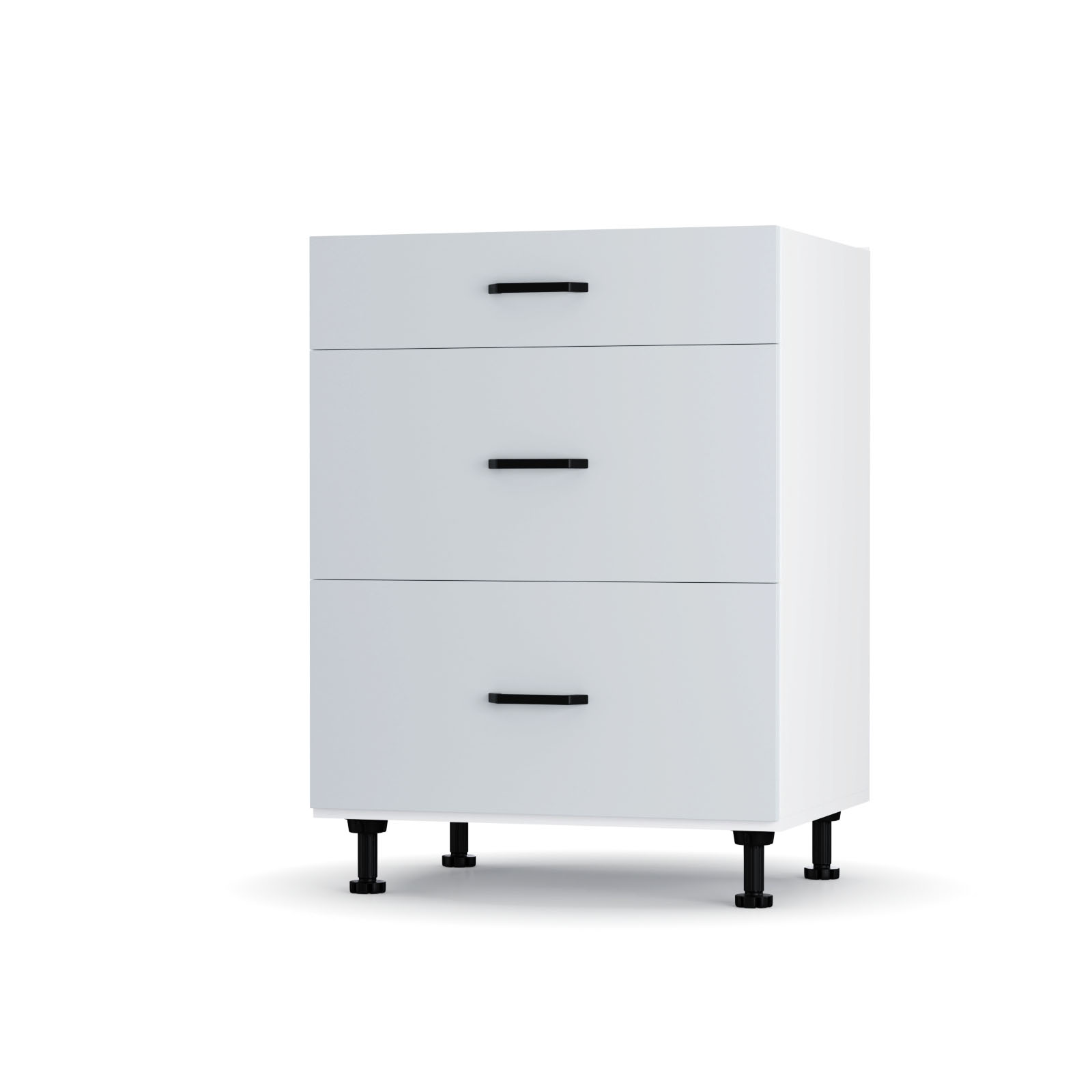 Modest Κάτω Ντουλάπι Συρταριέρα Γκρι  60x48x82εκ LD1260M04