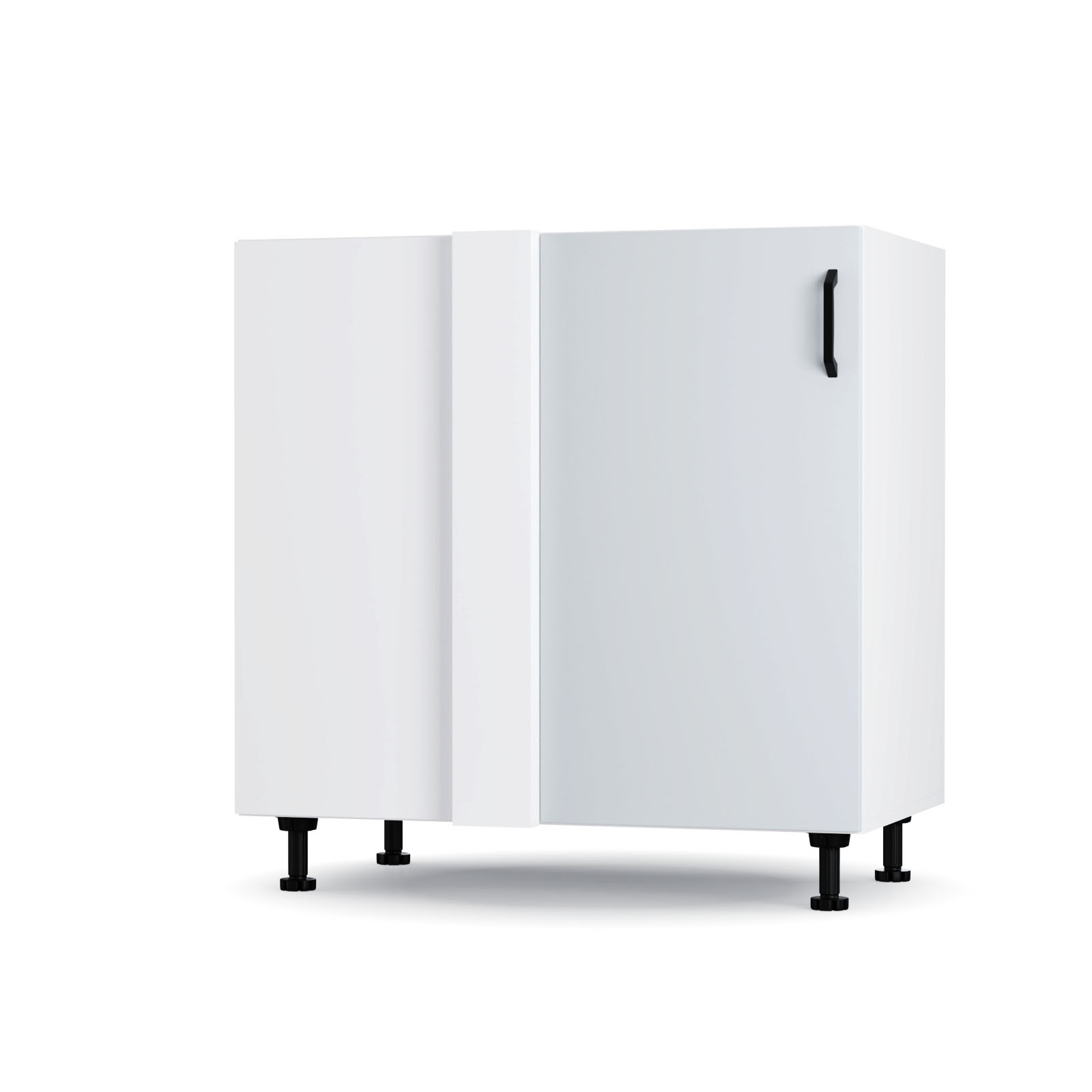 Modest Κάτω Γωνιακό Ντουλάπι Γκρι 80x48x82εκ BC80822M04