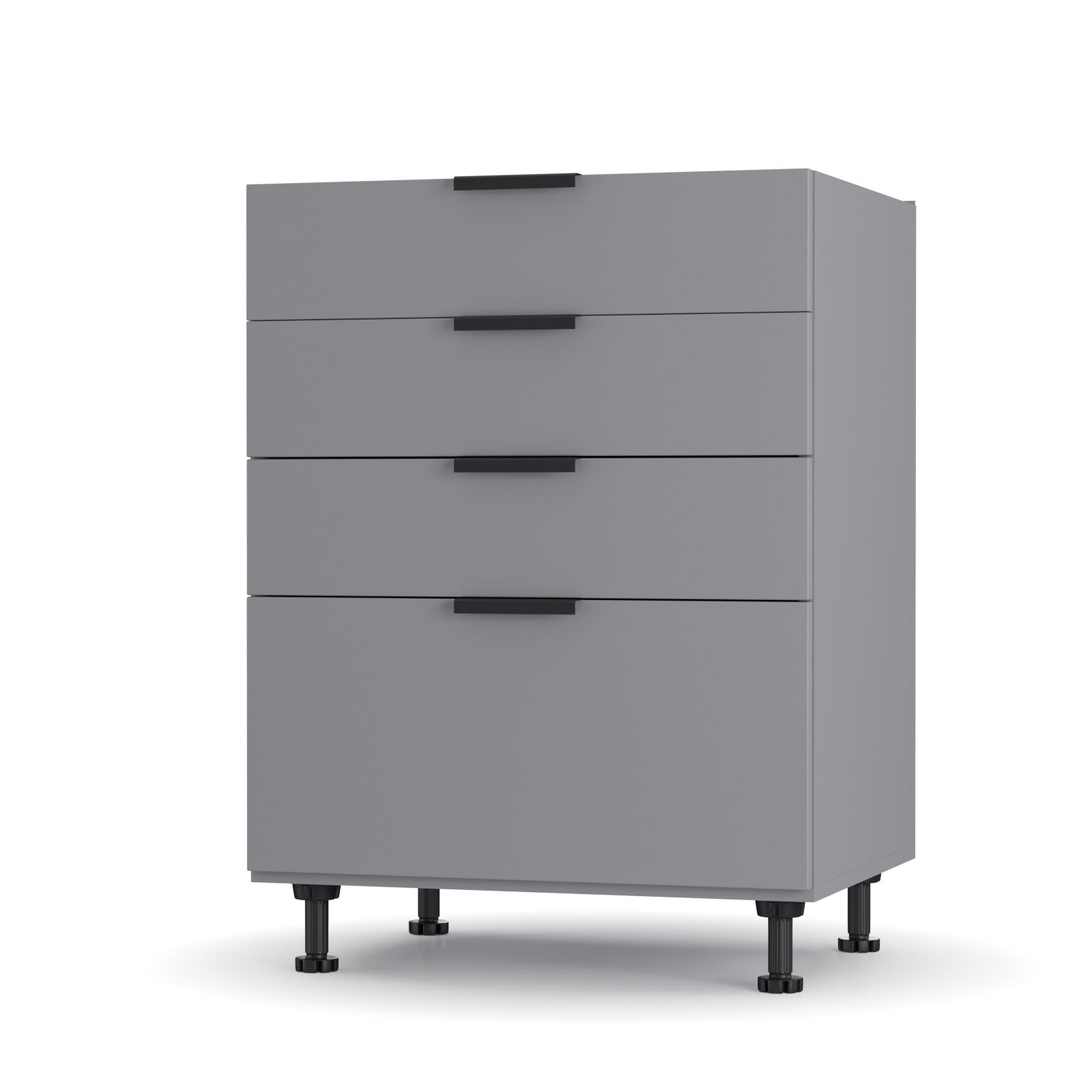 Craft Κάτω Ντουλάπι Συρταριέρα Γραφίτης 60x48x82cm LD3160C01 Craft Κάτω Ντουλάπι Συρταριέρα Γραφίτης 60x48x82cm LD3160C01