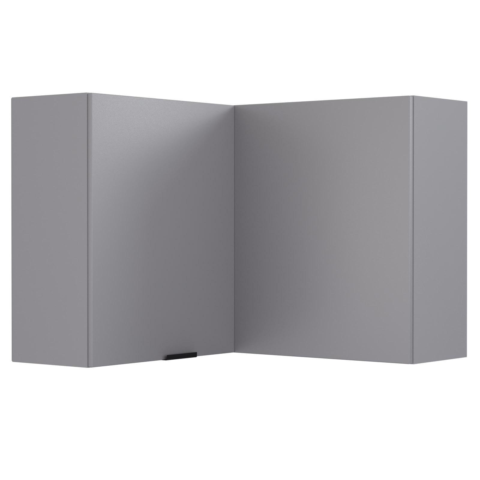 Craft Πάνω Ντουλάπι Γωνιακό Γραφίτης 60-60x30x72cm WG6072C01 Craft Πάνω Ντουλάπι Γωνιακό Γραφίτης 60-60x30x72cm WG6072C01
