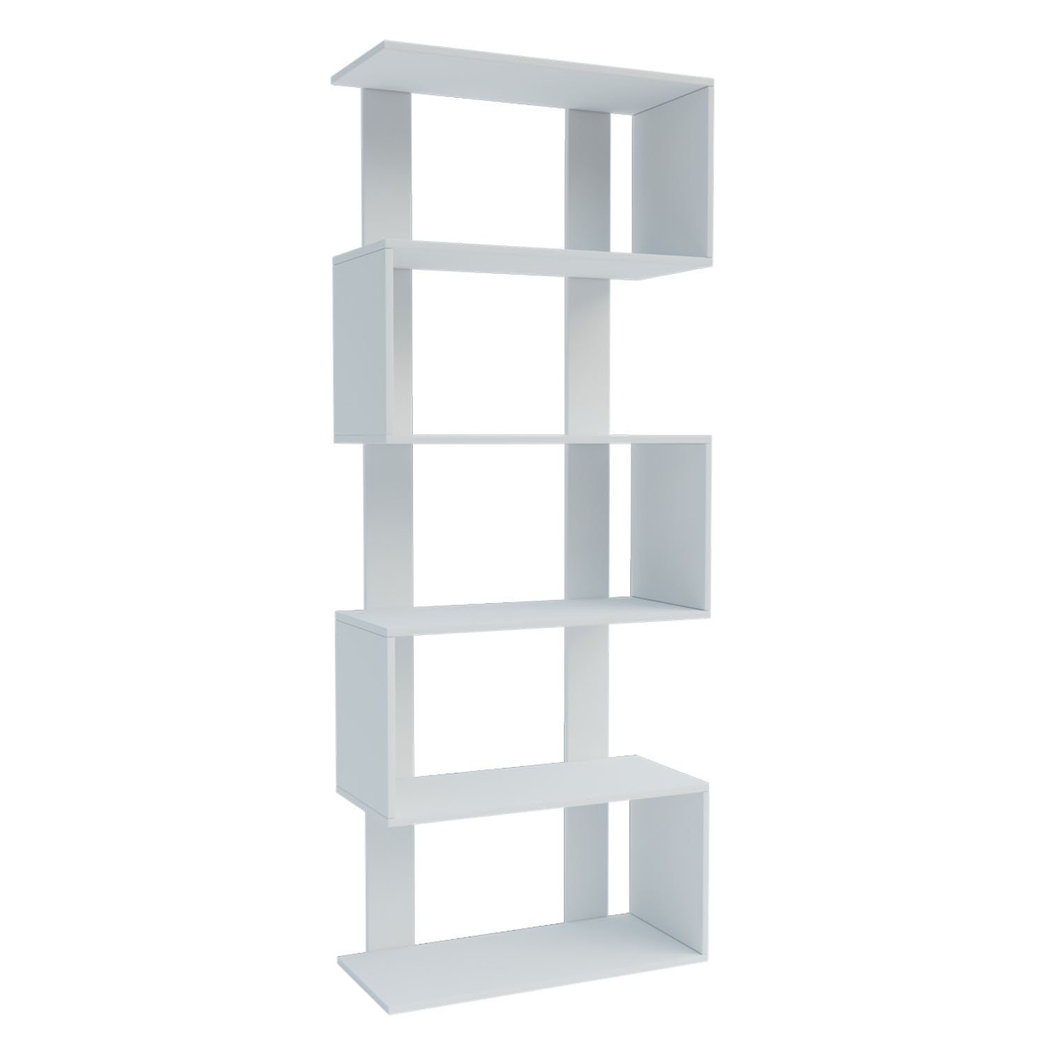 Βιβλιοθήκη Regal 68x30x176cm Λευκό GR-REGAL-1