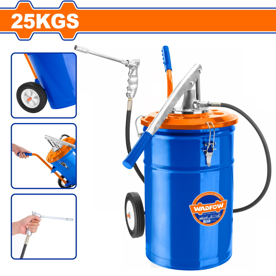 WADFOW ΤΡΟΧΗΛΑΤΟΣ ΓΡΑΣΑΔΟΡΟΣ ΧΕΙΡΟΣ 25Kg (WHY2A25) WADFOW ΤΡΟΧΗΛΑΤΟΣ ΓΡΑΣΑΔΟΡΟΣ ΧΕΙΡΟΣ 25Kg (WHY2A25)