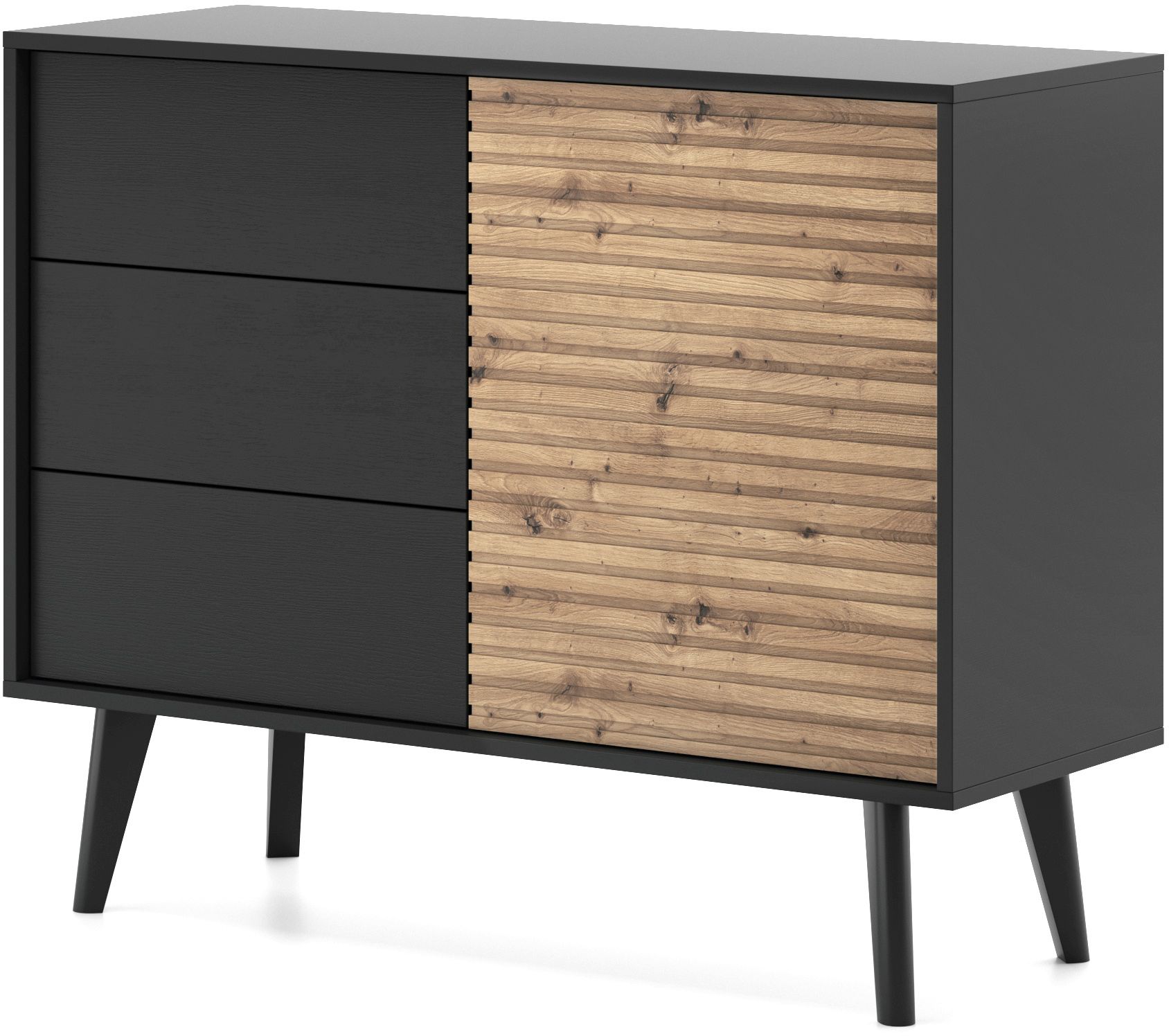 Lh-homefurniture Μπουφές Willow με συρτάρια ανθρακί + φυσικό Αρτιζάν 104x83x40cm P_WLL_21s Lh-homefurniture Μπουφές Willow με συρτάρια ανθρακί + φυσικό Αρτιζάν 104x83x40cm P_WLL_21s