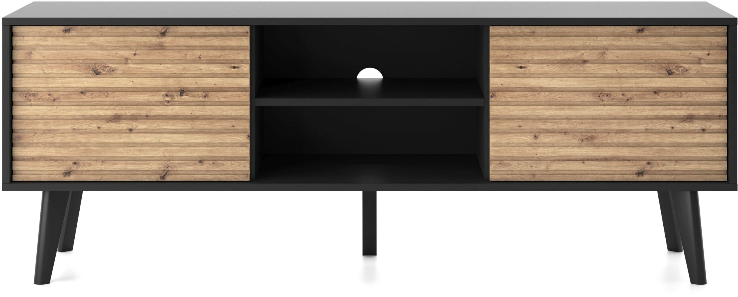 Lh-homefurniture Έπιπλο τηλεόρασης Willow ανθρακί + φυσικό Αρτιζάν 154x56x40cm P_WLL_TV Lh-homefurniture Έπιπλο τηλεόρασης Willow ανθρακί + φυσικό Αρτιζάν 154x56x40cm P_WLL_TV