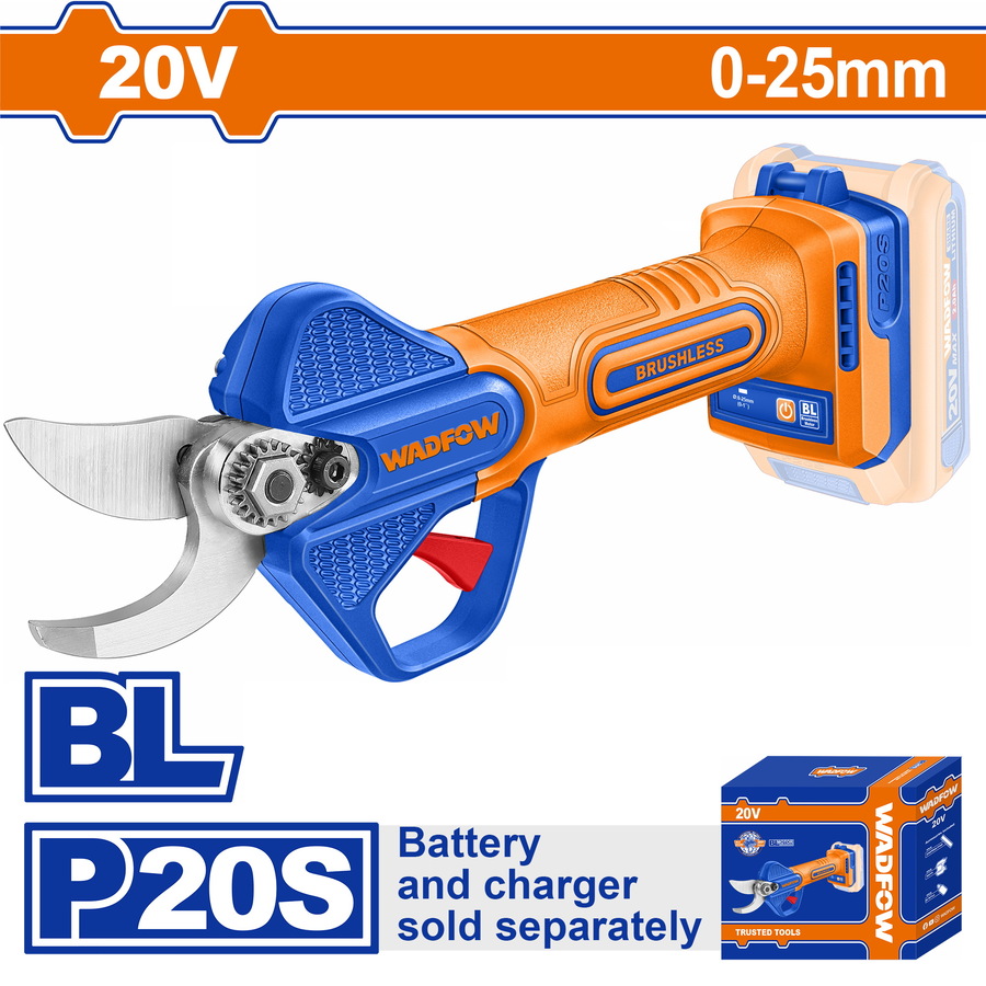 WADFOW ΨΑΛΙΔΙ ΚΛΑΔΕΜΑΤΟΣ 25mm ΜΠΑΤ. Li-ion 20V ΧΩΡΙΣ ΜΠΑΤΑΡΙΑ & ΦΟΡΤΙΣΤΗ (WJFP525) WADFOW ΨΑΛΙΔΙ ΚΛΑΔΕΜΑΤΟΣ 25mm ΜΠΑΤ. Li-ion 20V ΧΩΡΙΣ ΜΠΑΤΑΡΙΑ & ΦΟΡΤΙΣΤΗ (WJFP525)