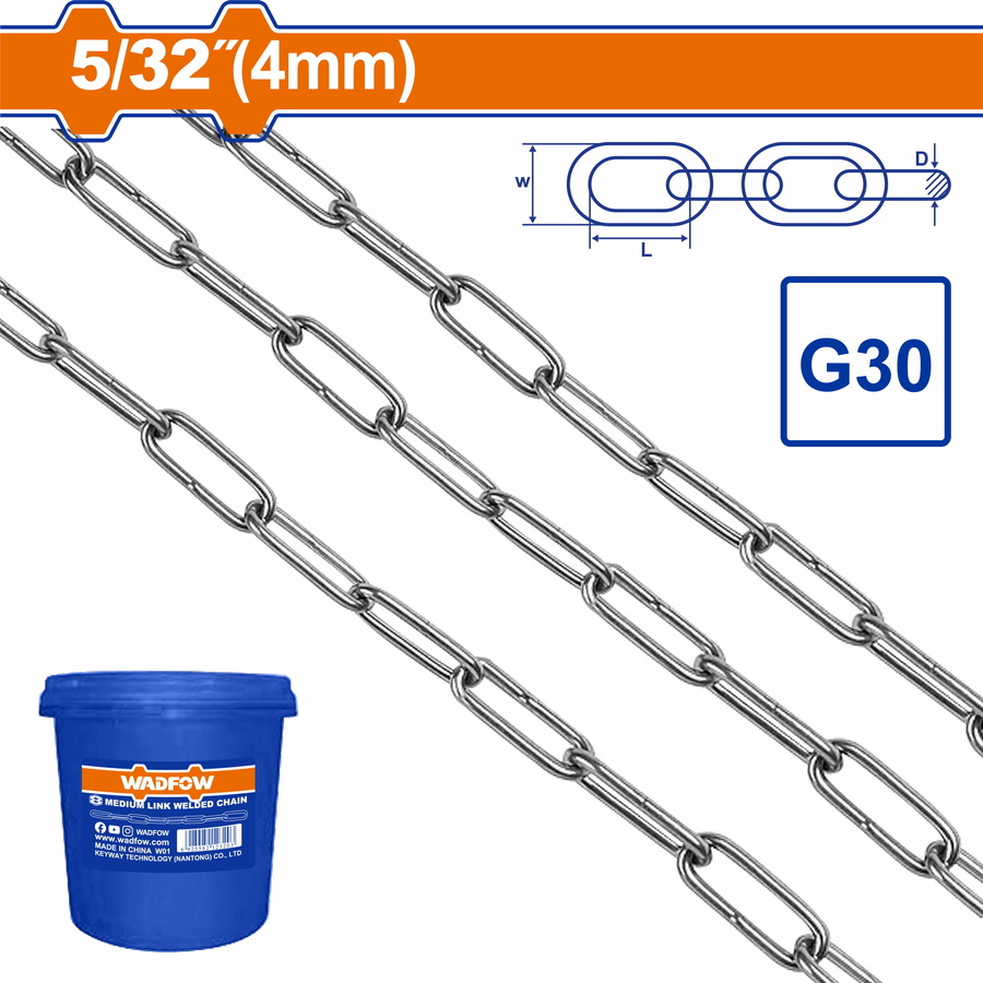 WADFOW ΑΛΥΣΙΔΑ ΓΑΛΒ. 4mm / 25Kg / 84m (WTLT1B04) WADFOW ΑΛΥΣΙΔΑ ΓΑΛΒ. 4mm / 25Kg / 84m (WTLT1B04)
