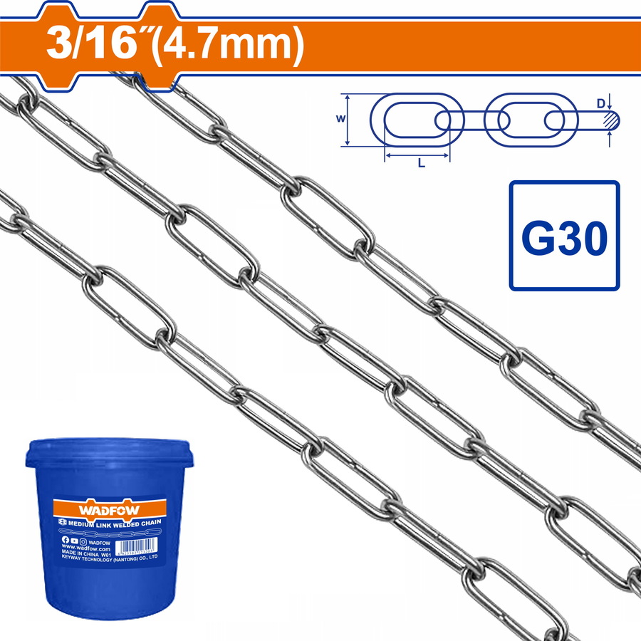 WADFOW ΑΛΥΣΙΔΑ ΓΑΛΒ. 4.7mm / 25Kg / 50m (WTLT1B05) WADFOW ΑΛΥΣΙΔΑ ΓΑΛΒ. 4.7mm / 25Kg / 50m (WTLT1B05)