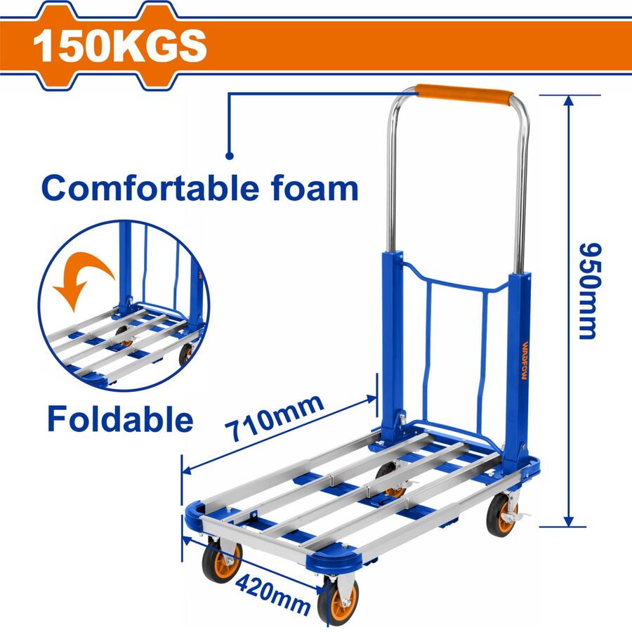 WADFOW ΠΛΑΤΦΟΡΜΑ ΜΕΤΑΦΟΡΑΣ ΠΤΥΣΣΟΜΕΝΗ 150Kg (WWB9A15) WADFOW ΠΛΑΤΦΟΡΜΑ ΜΕΤΑΦΟΡΑΣ ΠΤΥΣΣΟΜΕΝΗ 150Kg (WWB9A15)