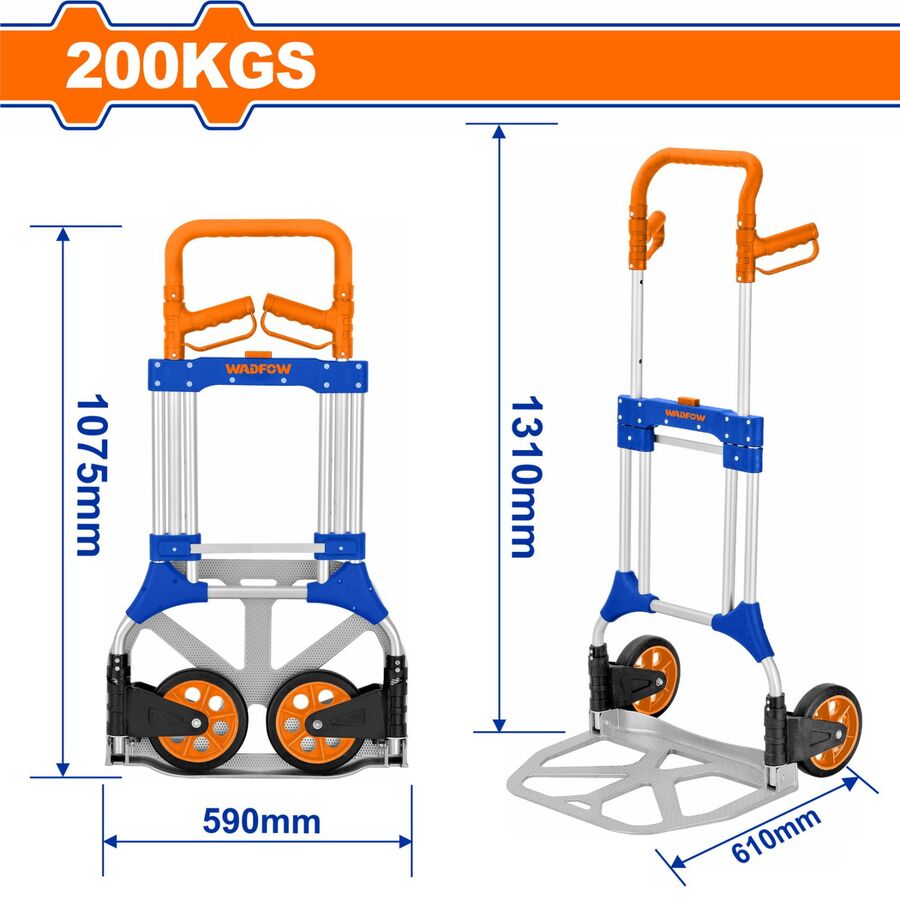 WADFOW ΚΑΡΟΤΣΙ ΜΕΤΑΦΟΡΑΣ ΠΤΥΣΣΟΜΕΝΟ 200Kg (WWB9A20) WADFOW ΚΑΡΟΤΣΙ ΜΕΤΑΦΟΡΑΣ ΠΤΥΣΣΟΜΕΝΟ 200Kg (WWB9A20)