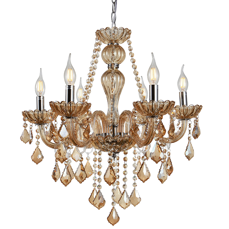 Artekko Chandelier Tara Πολυέλαιος 6φωτος Μελί Κρύσταλλο (60x60x70)cm Artekko 023-3025 Artekko Chandelier Tara Πολυέλαιος 6φωτος Μελί Κρύσταλλο (60x60x70)cm Artekko 023-3025