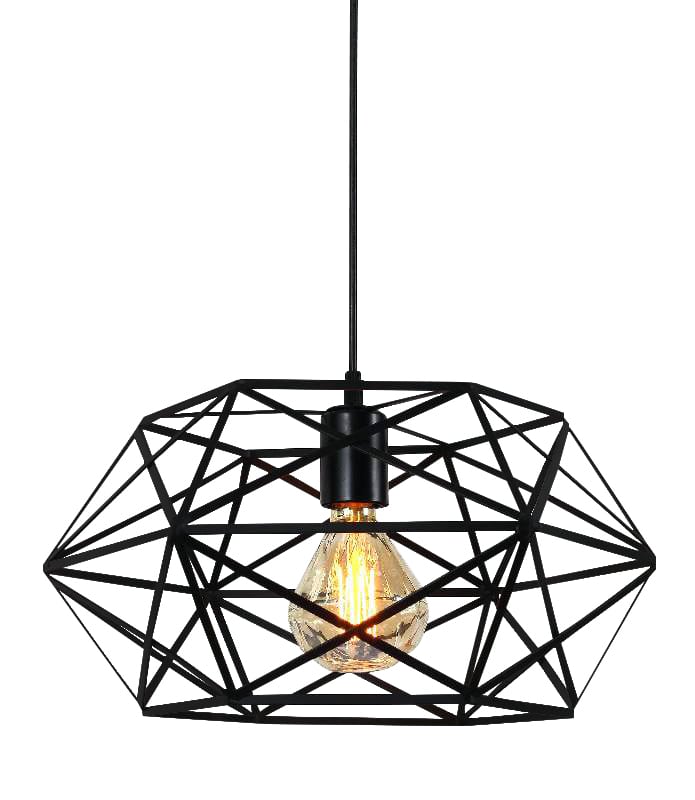 Artekko Diamond Μεταλλικό Μαύρο Φωτιστικό Οροφής (E27) (40x40x32)cm Artekko 023-3221 Artekko Diamond Μεταλλικό Μαύρο Φωτιστικό Οροφής (E27) (40x40x32)cm Artekko 023-3221