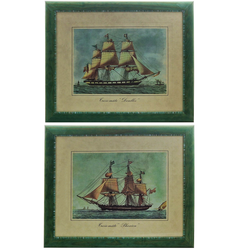 Artekko Artwork Trois-Mats Phoceen Κάδρο η Γαλέρα του Ναπολέοντα 2 pcs (58x48x2)cm Artekko 176-0590 Artekko Artwork Trois-Mats Phoceen Κάδρο η Γαλέρα του Ναπολέοντα 2 pcs (58x48x2)cm Artekko 176-0590