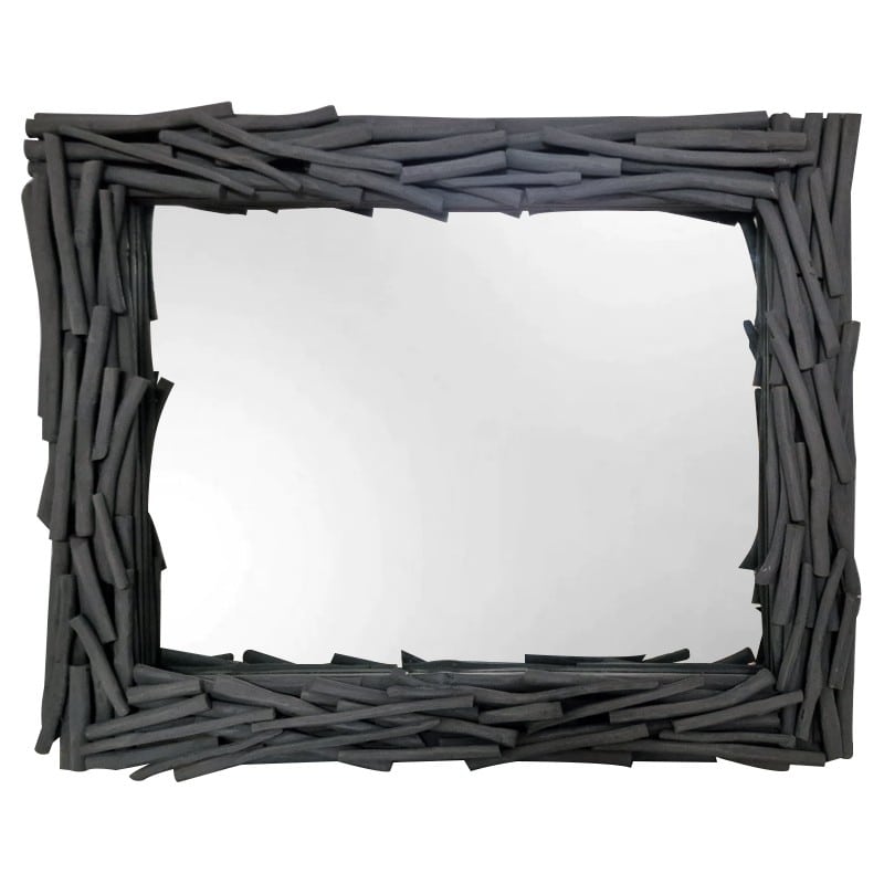 Artekko Nift Καθρέπτης από Πλέγμα Κλαδιών Γκρί (100x10x80)cm Artekko 201-9057 Artekko Nift Καθρέπτης από Πλέγμα Κλαδιών Γκρί (100x10x80)cm Artekko 201-9057