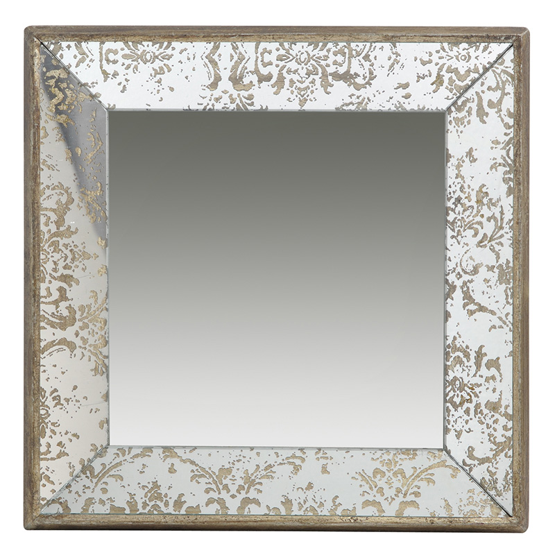 Artekko Dorthea Καθρέπτης Τοίχου MDF Γυαλί Χρυσό (60x60x5)cm Artekko 31503 Artekko Dorthea Καθρέπτης Τοίχου MDF Γυαλί Χρυσό (60x60x5)cm Artekko 31503