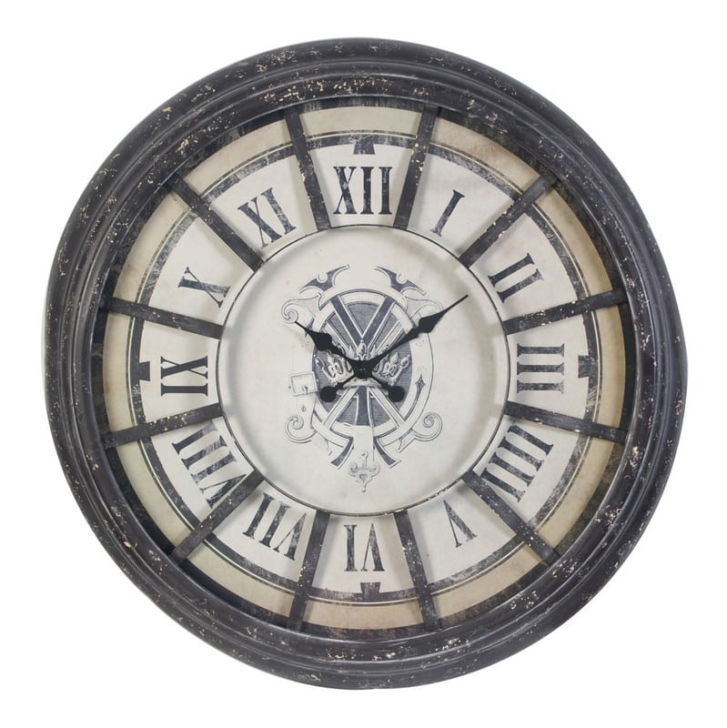Artekko Claef Μεταλλικό ρολόι τοίχου 93cm Artekko 33930 Artekko Claef Μεταλλικό ρολόι τοίχου 93cm Artekko 33930