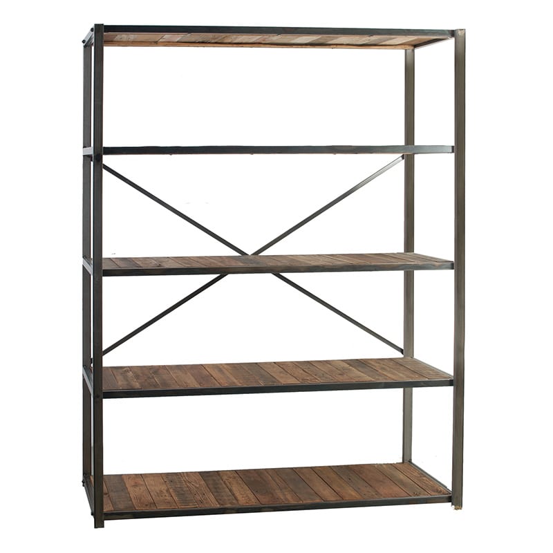 Artekko Chae Μασίφ Ραφιέρα από Ξύλο Ελάτης (160x47x198)cm Artekko 34021 Artekko Chae Μασίφ Ραφιέρα από Ξύλο Ελάτης (160x47x198)cm Artekko 34021