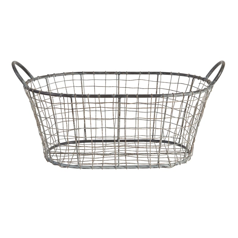 Artekko Daltuat Καλάθι Διακοσμητικό Μεταλλικό (53x31x25)cm Artekko 36035 Artekko Daltuat Καλάθι Διακοσμητικό Μεταλλικό (53x31x25)cm Artekko 36035