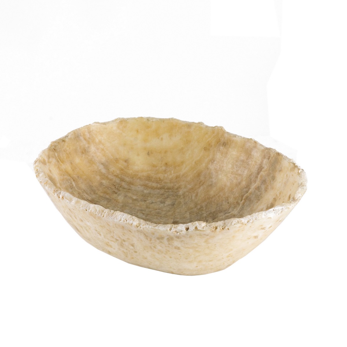 Artekko Onix Διακοσμητικό Μπολ από Όνυχα Εκρού (40x30x14)cm Artekko 44331-BROW Artekko Onix Διακοσμητικό Μπολ από Όνυχα Εκρού (40x30x14)cm Artekko 44331-BROW