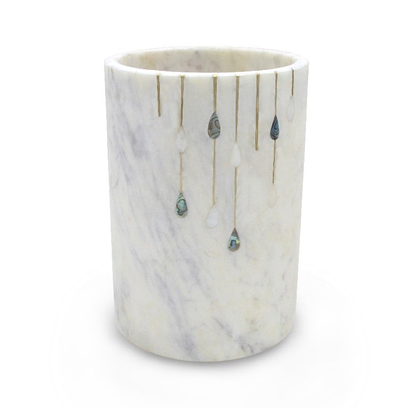 Artekko Marble Μαρμάρινη Θήκη για Μπουκάλι (12.5×12.5×17.5)cm Artekko 44639