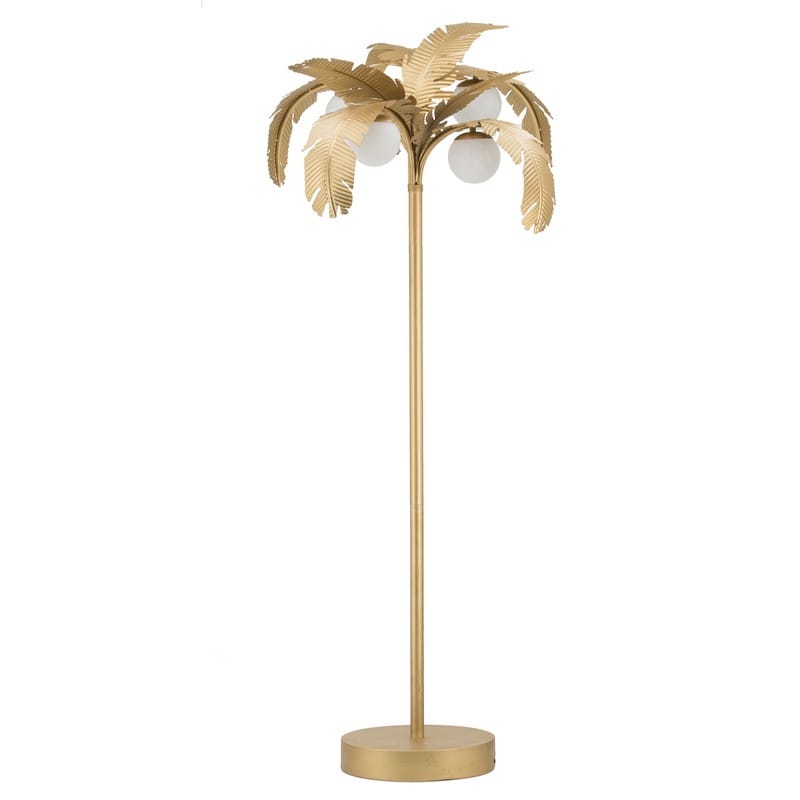 Artekko Palm Φωτιστικό Επιδαπέδιο Μεταλλικό Χρυσό (70x73x193)cm Artekko 45802CE Artekko Palm Φωτιστικό Επιδαπέδιο Μεταλλικό Χρυσό (70x73x193)cm Artekko 45802CE