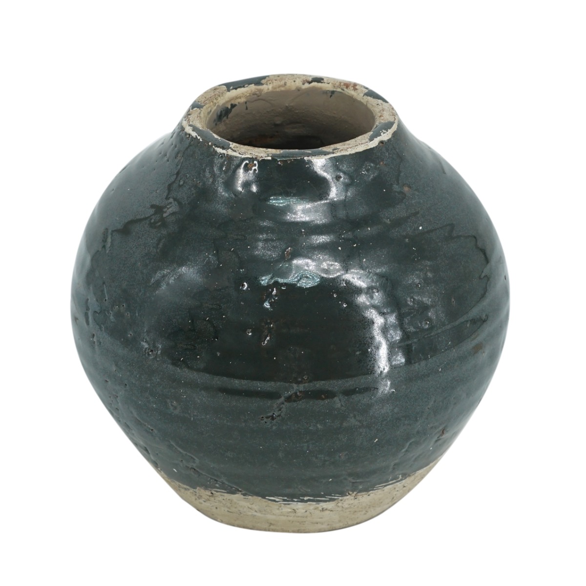 Artekko Antique Βάζο από Τερακότα Πράσινο (20.5x20.5x19)cm Artekko 460271