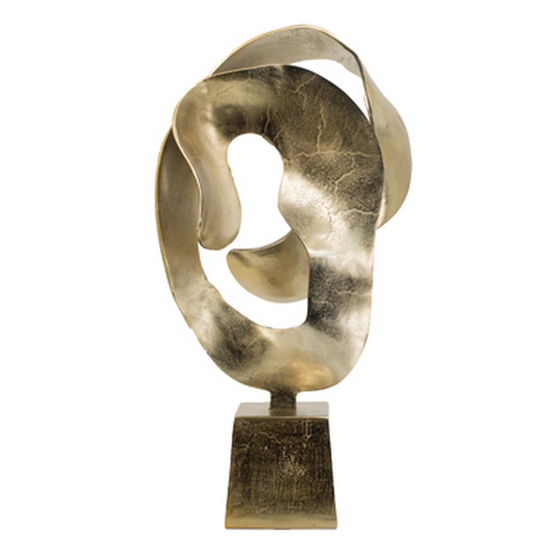 Artekko Trophy Διακοσμητικό Επιτραπέζιο Μέταλλο Χρυσό (32x15x72)cm Artekko 48653-GOLD