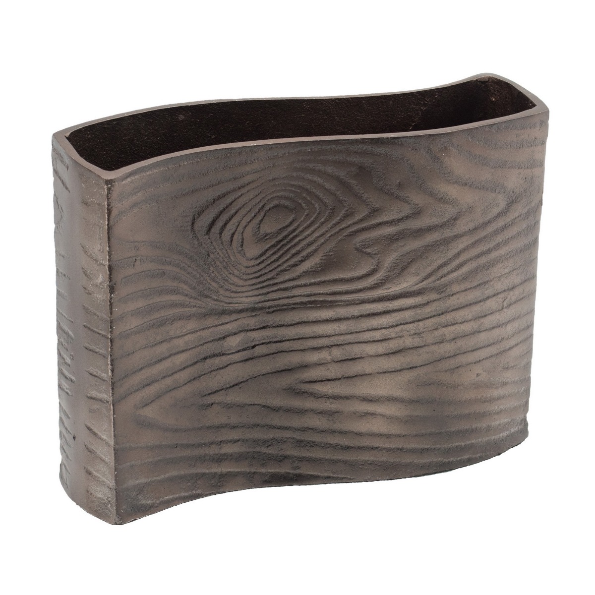 Artekko Zebra Διακοσμητικό Βάζο Μέταλλο Γκρι (25×9.5×17.5)cm Artekko 48663 Artekko Zebra Διακοσμητικό Βάζο Μέταλλο Γκρι (25×9.5×17.5)cm Artekko 48663